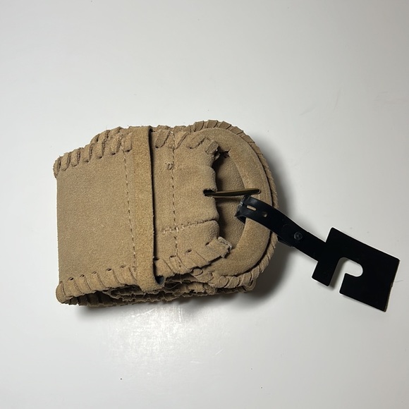 Another Line sueded leather belt XL - Picture 5 of 5